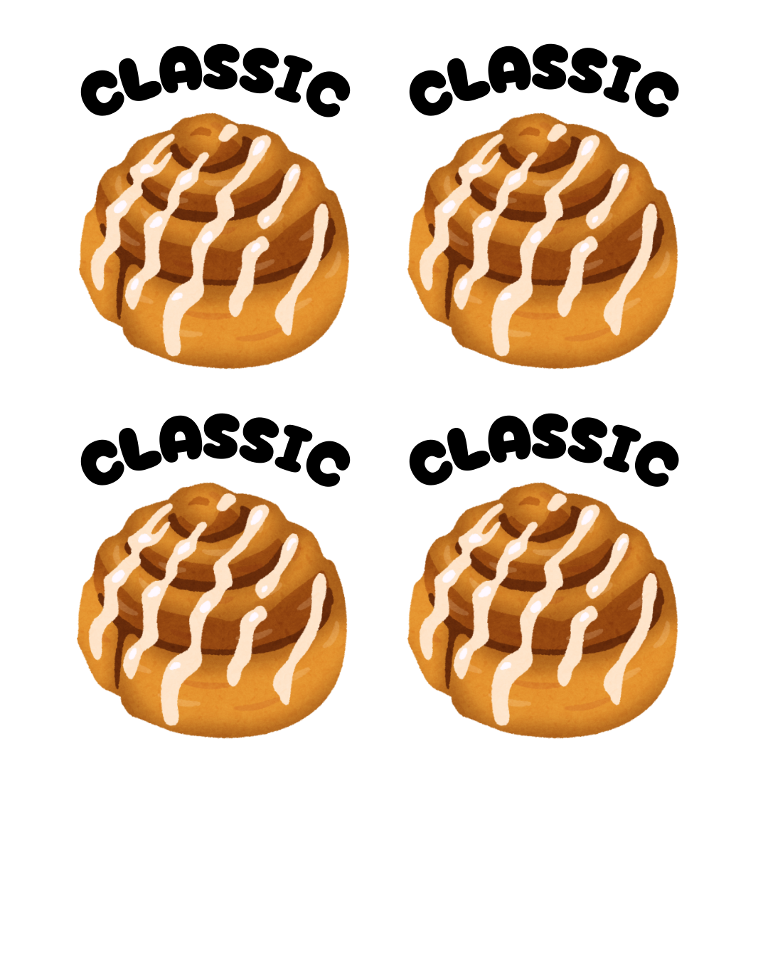 Classic Cinnamon Roll 4-Pack